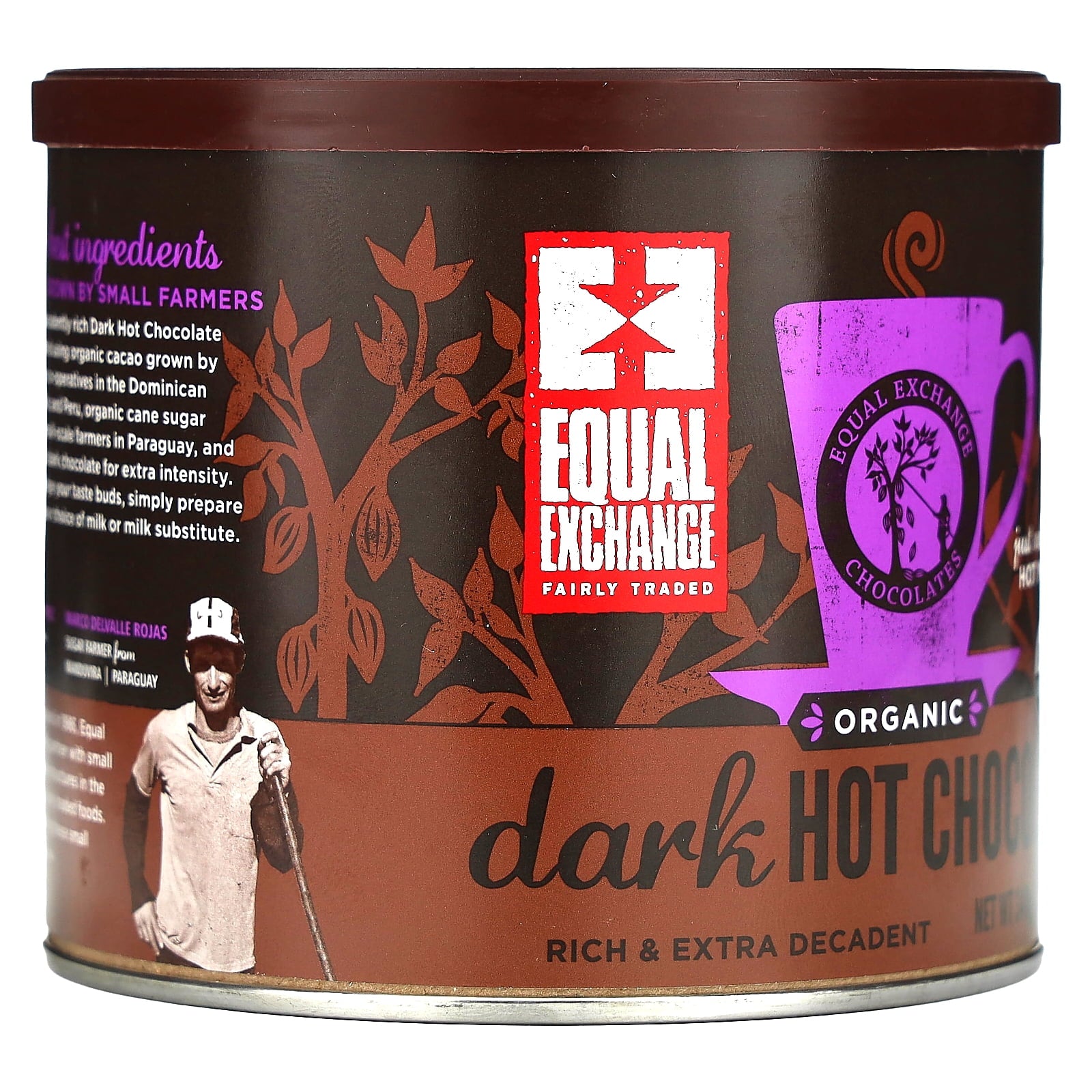 Equal Exchange Organicanic Dark Hot Cocoa, 12 oz
