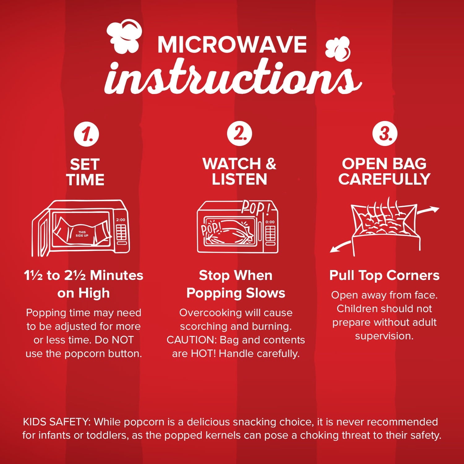 Orville Redenbacher’s Microwave Popcorn, Kettle Corn, 3.3 oz., 6-Count