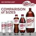 Diet Dr Pepper Soda Pop, 12 fl