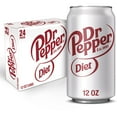 Diet Dr Pepper Soda Pop, 12 fl
