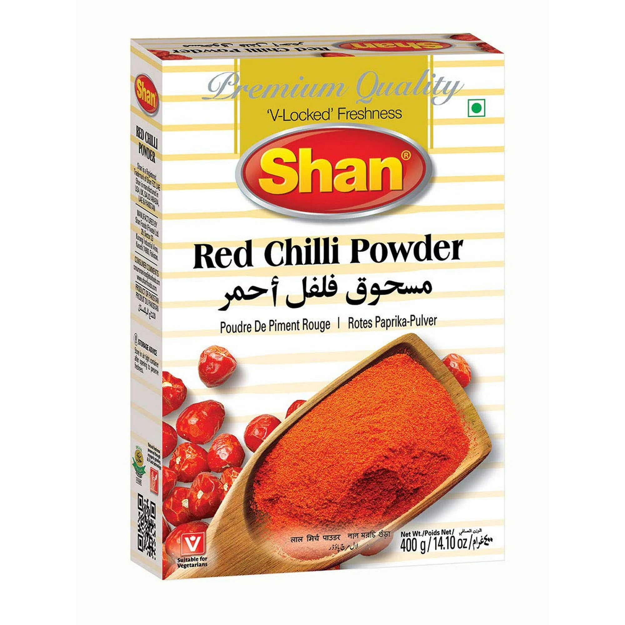 Shan - Red Chilli Powder 14.10 oz (400g) - No Preservative