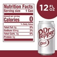 Diet Dr Pepper Soda Pop, 12 fl
